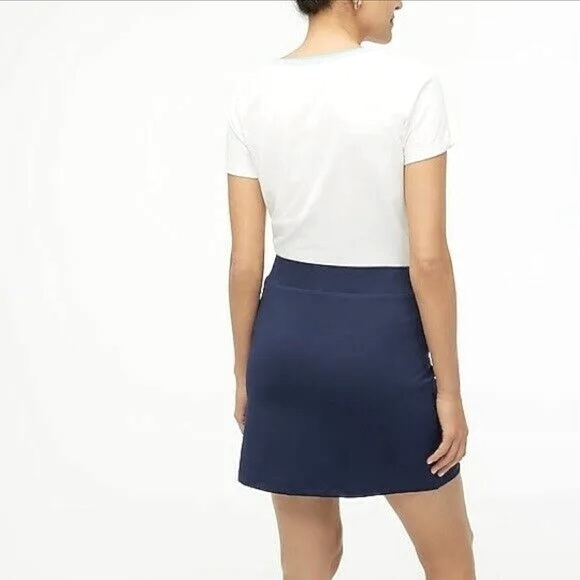 NWT J. Crew Factory Women's Active Navy Blue Spandex Skort Size XL - Picture 4 of 12